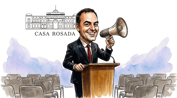 No más preguntas, decretó Manuel&nbsp;Adorni